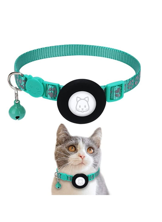 AirTag Cat Collar (Green)