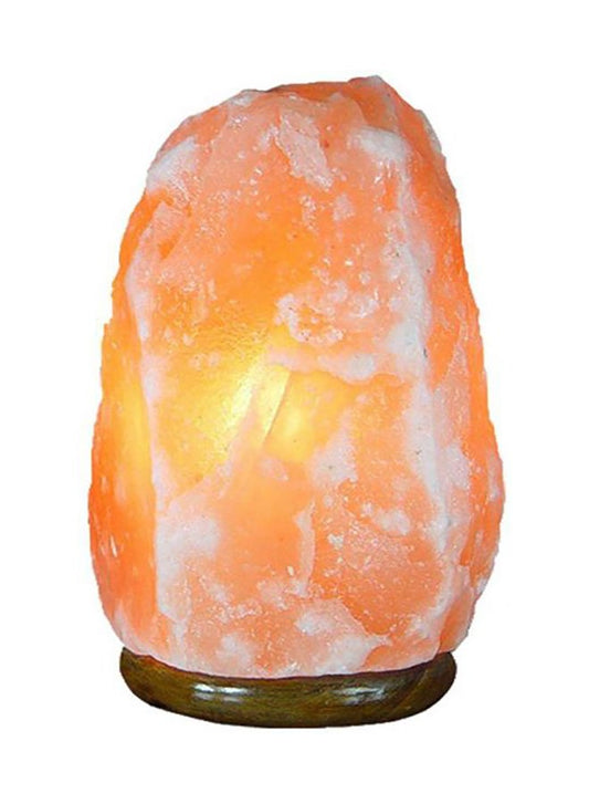 Himalayan Rock Salt Lamp White/Orange 28.4 x 15.6 x 15.2cm