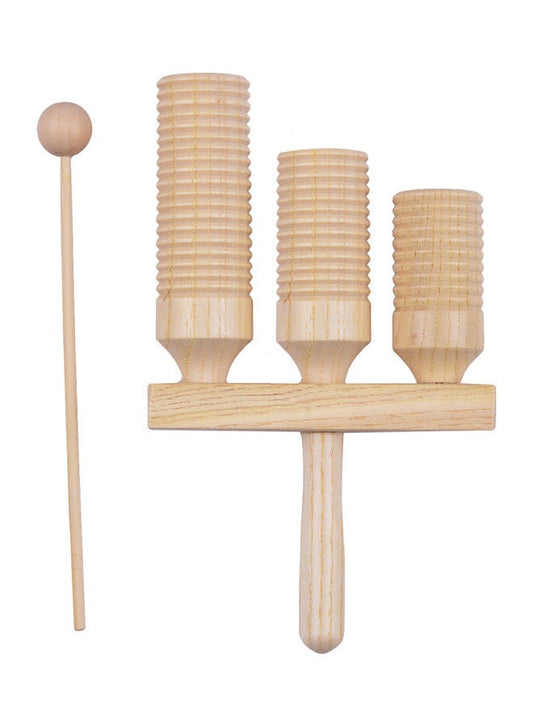 3 Tone Wooden Percussion Musical Instrument